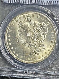 1881-CC Morgan Silver Dollar PCGS MS63 Beautiful