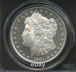 1881 O Morgan Silver Dollar PCGS MS 64+ DMPL & CAC Approved! Spectacular Coin