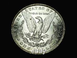 1881 O Morgan Silver Dollar w Die Clashed Obv Rev & Light Perimeter Toning
