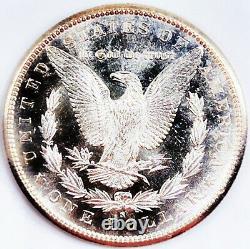 1881-S DMPL Morgan Silver Dollar RD 610