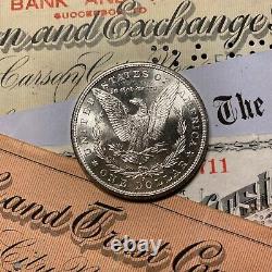 1881 S GEM BU Morgan Silver Dollar 1 Choice Mint UNC From Roll Estate Lot