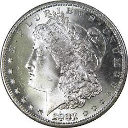 1881 S Morgan Dollar BU Uncirculated Mint State 90% Silver $1 US Coin