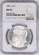 1881-s Morgan Silver Dollar $1 Ngc Ms66 Bright White