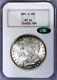 1881-s Morgan Silver Dollar, Ngc Ms64 Cac, Great Mint Luster, Bronze Tone Edges