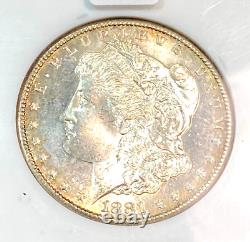 1881-S Morgan Silver Dollar NGC MS64 Old Fatty Holder Super CHRC