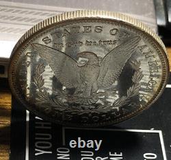 1881 S Proof -like Morgan Toned Silver Dollar $1 PROOF Like GEM Unc 1881-S A2402