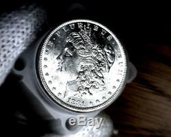 1881-o Blast White Unc Morgan Silver Dollar from a fresh Roll Will Grade Out