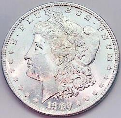 1882-S Choice BU Morgan Silver Dollar DMPL Reverse RD 736
