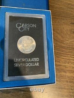 1882 Uncirculated? Carson City Silver Morgan Dollar In Box