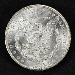 1882-cc $1 Morgan Silver Dollar, Key Date Carson City Uncirculated Coin #v809