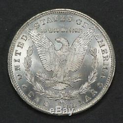 1882-cc $1 Morgan Silver Dollar, Unc Key Date Carson City Coin Luster! Lot#q328