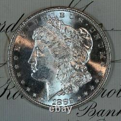 1882-cc Choice Gem Bu Ms Morgan Silver Dollar Fresh From Original Roll