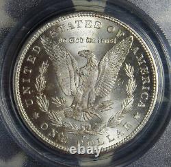 1882-cc Morgan Silver Dollar Pcgs Ms63 Collector Coin Free Shipping