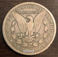 1882-cc Morgan Silver dollar, scarce date