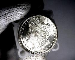 1882-s Blast White Unc Morgan Silver Dollar from a fresh Roll Will Grade Out