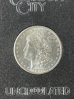 1883-CC Carson City Morgan Silver Dollar GSA Hoard with Inner and Out Box COA