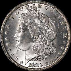 1883-CC Morgan Silver Dollar PCGS MS65 Blazing White Superb Eye Appeal