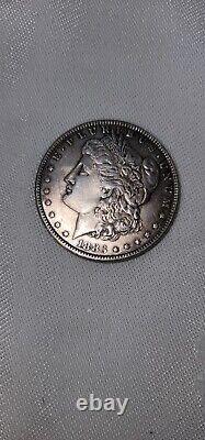 1883 Morgan Silver Dollar Circulated ORIGINAL Unpolished Condition No Mint Mark