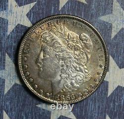 1883 Morgan Silver Dollar Nice Toned Collector Coin Free Shipping