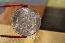 1883 O 1$ Morgan Silver Dollarwill Grade High! Not Cleanedcartwheelswow