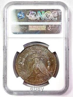 1883-O Morgan Silver Dollar $1 NGC MS64 BROWN LABEL GREAT COLORS