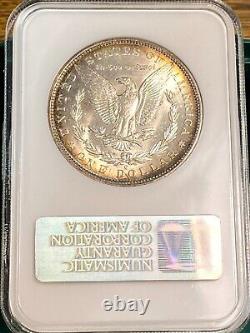 1883-O Morgan Silver Dollar NGC MS63 Old Fatty Holder Tremendous for Grade CHRC