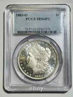 1883 O Morgan Silver Dollar PCGS MS-64 PL Proof Like