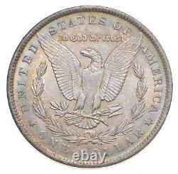 1883-O Morgan Silver Dollar Rainbow Toned 4574