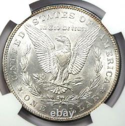 1883-S Morgan Silver Dollar $1 Coin Certified NGC AU55 Near MS / UNC