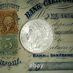 1883-o Gem Choice Bu Ms Morgan Silver Dollar Fresh From Original Roll