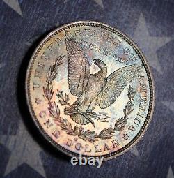 1883-o Morgan Silver Dollar Toned Collector Coin. Free Shipping