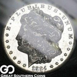 1884-CC Morgan Silver Dollar, Dmpl Hoard NGC MS 65 Deep Mirror Proof Like