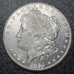 1884 CC Morgan Silver Dollar Uncirculated BU Coin Carson City