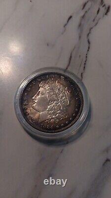 1884-O $1 Morgan Silver Dollar Beautiful Toning