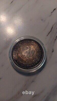 1884-O $1 Morgan Silver Dollar Beautiful Toning