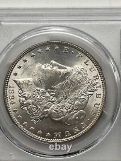 1884 P Morgan Silver Dollar PCGS MS63 Beautifully Toned