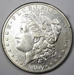 1884-S Morgan Silver Dollar $1 AU Details Rare Date this Sharp