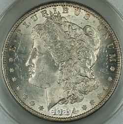 1884-S Morgan Silver Dollar Coin ANACS MS-61 Better Coin Nearly Choice DGH