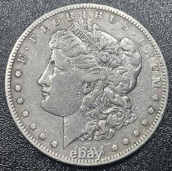 1884-S Morgan Silver Dollar Rare Key Date San Francisco Mint VF+ Very Fine