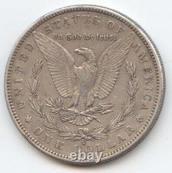 1884-S Morgan Silver Dollar, Scarce S Mint, Original XF