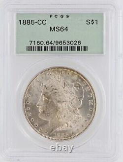 1885-CC Morgan Dollar PCGS MS64 S$1 Carson City Minted coin