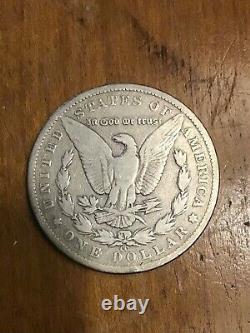 1885 CC Morgan Dollar Scarce Date Good Details Cleaned