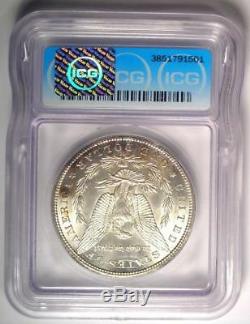 1885-CC Morgan Silver Dollar $1 Coin ICG MS66+ PQ Plus Grade $2,500 Value