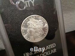 1885-CC $ Morgan Silver Dollar GSA Grand Pa's Collection Proof Like