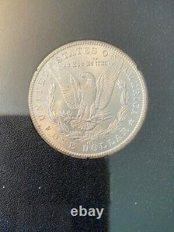 1885 CC Morgan Silver Dollar MS 63 NGC GSA Hoard, Box & Certificate, Toning