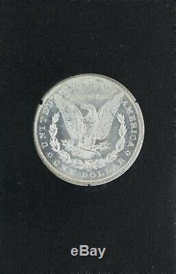 1885-CC Uncirculated Morgan Dollar in a Carson City Holder S$1