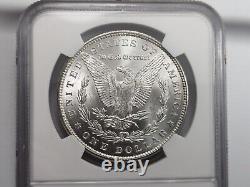 1885 Morgan Silver Dollar NGC MS 63 New York Bank Hoard Collection Pedigree
