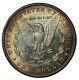 1885 Morgan Silver Dollar Philadelphia Mint Rainbow Toned