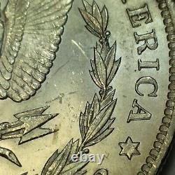 1885 O Morgan Dollar Mint Error Double Struck