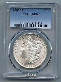 1885 O Morgan Silver Dollar PCGS MS 66